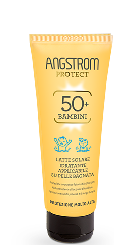 Angstrom latte solare idratante pelle bagnata