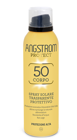 Angstrom spray solare trasparente protettivo protezione 50 150ml